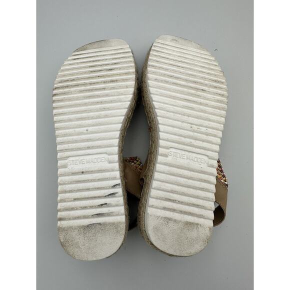 Steve Madden multi-colored platform sandal 7‎ - Picture 7 of 8
